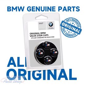   Gyári BMW alumínium fekete szelepsapka készlet 36122447403