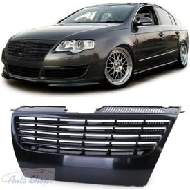   VW Volkswagen Passat B6 3C 2005-2010 fényezetlen fekete hűtőrács