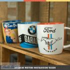  Ford Garage kávésbögre,Art 43065 ,  Vintage Ford szerelmeseinek, Kerámiabögre 330 ml