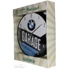  BMW Garage Falióra ,Art 51077 Vintage BMW szerelmeseinek, Csiszolt fém kialakítás Autórajóngóknak
