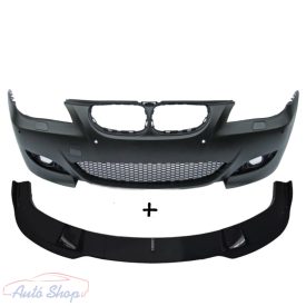   BMW E60 , E61 limuzin , touring m5 első lökhárító M5 Style lippe toldat csomag szett 24 mm pdc  