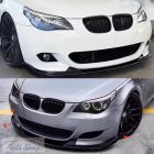 BMW E60 , E61 limuzin , touring m5 első lökhárító M5 Style lippe toldat csomag szett 24 mm pdc  