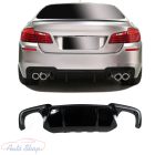 BMW F10, F11  M5 M-SPORT M-PERFORMANCE LÖKHÁRÍTÓ FÉNYES FEKETE DIFFÚZOR