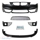 BMW E60 , E61 limuzin , touring  M4 Style   első lökháritó csomag szett 24 mm pdc 