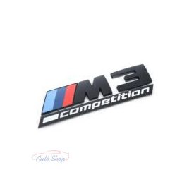   Gyári BMW  M3 Competition fekete csomagtartó embléma 51148084161