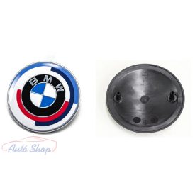   Gyári BMW 50 Yahre 82mm-es csomagtartó - motorháztető embléma 51148087192