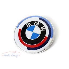   Gyári BMW 50 Yahre 82mm-es csomagtartó embléma 51148087193