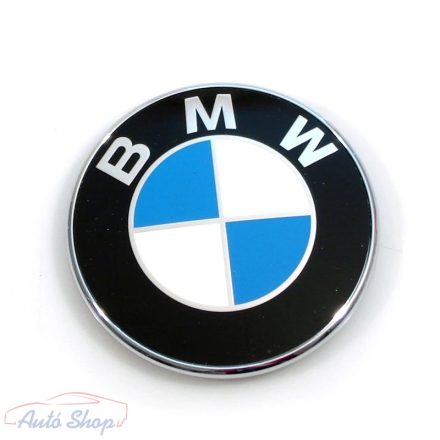 Gyári BMW 74mm-es embléma , E46 , F22 , F80 , F32 ,  51148219237