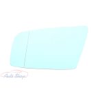 BMW E60, E61, E63, E64 bal oldali fűthető kékesített tükörlap , 51167065081