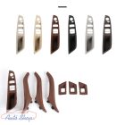 Bmw F10 F11 kapcsoló keret, ajtó behúzó , ablak  felhúzó kapcsoló betét 7db-os szett