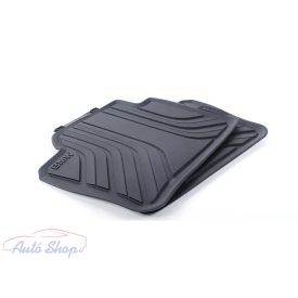   Gyári BMW F30 F31 F36 GT F80 M3 Allweather fekete hátsó gumiszőnyeg szett 51472219802