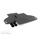 Gyári BMW F15 X5 Allweather tépőzáras fekete hátsó gumiszőnyeg szett 51472458440