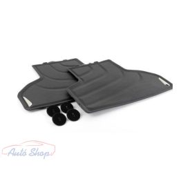   Gyári BMW F15 X5 Allweather tépőzáras fekete hátsó gumiszőnyeg szett 51472458440