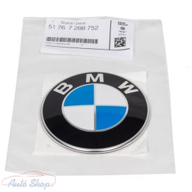   Gyári BMW 82mm-es motorháztető - csomagtartó - tetőbox embléma 51767288752
