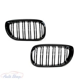   BMW E46 coupe , cabrio   fényes fekete hűtőrács , vese   M4 STYLE  2003-2006