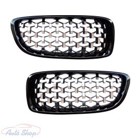   BMW F32 coupe F33 cabrio F36 gran coupe F80 M3 F82 M4 krómozott fényes fekete Exclusive hűtőrács 