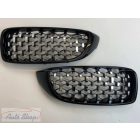 BMW F32 coupe F33 cabrio F36 gran coupe F80 M3 F82 M4 krómozott fényes fekete Exclusive hűtőrács 