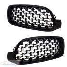 BMW F30/F31 M-es lakkozott  fekete - Króm Exclusive hűtőrács vese