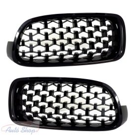 BMW F30/F31 M-es lakkozott fekete Exclusive hűtőrács 