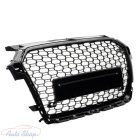 Audi A1 8X, 2015-2018 lakkozott fekete RS stílusú hűtőrács Minőségi termék