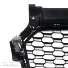 Audi A1 8X, 2015-2018 lakkozott fekete RS stílusú hűtőrács Minőségi termék