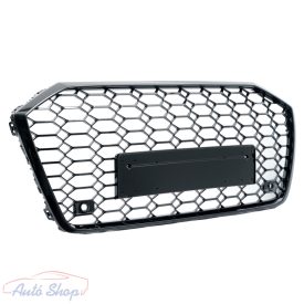   AUDI A6 C8 4K 2018-2023 lakkozott fekete RS stílusú hűtőrács