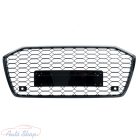 AUDI A6 C8 4K 2018-2023 lakkozott fekete RS stílusú hűtőrács