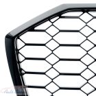 AUDI A6 C8 4K 2018-2023 lakkozott fekete RS stílusú hűtőrács