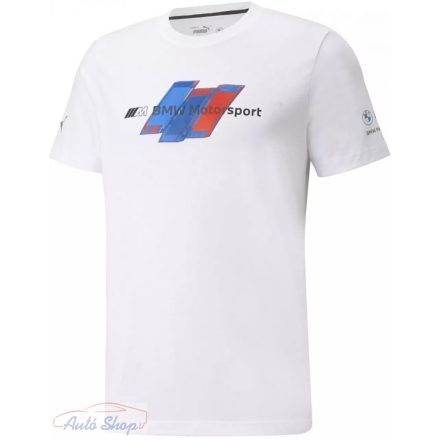 Puma Férfi póló BMW MMS Logo Tee+ 531197-02