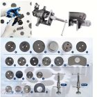 Féknyereg összenyomó készlet 22 db-os tárcsafék-szerszámkészlet – Nehézgépészeti szénacél dugattyús féknyereg-kompresszor és visszatekerő készlet fékbetét cseréhez