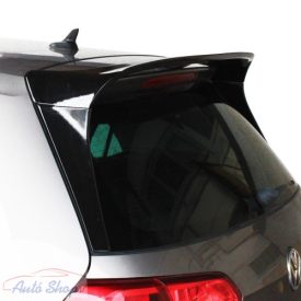    VW Golf 7 2012-2019 Csomatér Tető Spoiler ABS, fekete fényes, 3 részes készlet alkalmas VW Golf 7 2012-2019