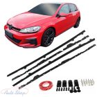 Volkswagen Golf 7 , VII  (MK7) GTI Look Lökhárító szett , Diffúzor és Küszöbpár, facelift megjelenés GTI Style Évj.: 2012 - 2017