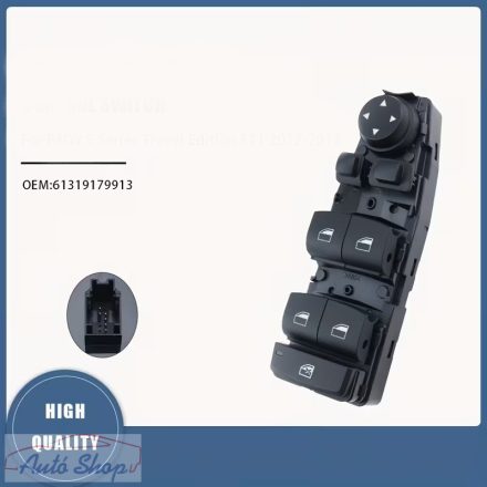 BMW ablak mozgató kapcsoló panel Bmw ablaklehúzó gomb panel F30 F31 F35 F40 F25 F26 F10 F11 F18 F01 F02 F07 F06 F12 61319179955
