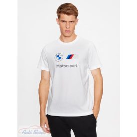 BMW M MOTORSPORT ESS LOGO FEHÉR FÉRFI PÓLÓ 621314-02
