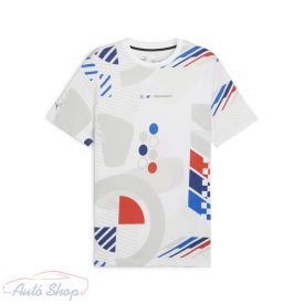   BMW Motorsport  MMS AOP TEE Férfi szabadidő rövid ujjú póló pamutpóló BMW Ruházat 624153-02