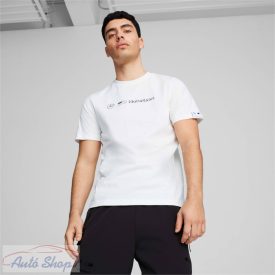   BMW Motorsport  MMS MT7+ Fehér kerek nyakú pamutpóló  62746802