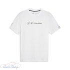 BMW Motorsport  MMS MT7+ Fehér kerek nyakú pamutpóló  62746802