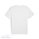 BMW Motorsport  MMS MT7+ Fehér kerek nyakú pamutpóló  62746802