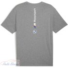 BMW M-Motorsport  MMS ESSENTIALS+ Szürke  kerek nyakú pamutpóló  62750603