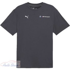   BMW M-Motorsport  MMS ESSENTIALS+ Sötétszürke kerek nyakú pamutpóló  62750606