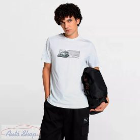    BMW PUMA MMS Autós Grafikus Férfi Póló kerek nyakú pamutpóló 630624-02