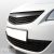 Opel Astra J 2009-2012 5ajtós ferdehátú + kombihoz OPC stílusú matt fekete hűtőrács