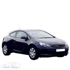 Opel Astra J 3-ajtós GTC hűtőrács GTC-hez OPC stílusú matt fekete hűtőrács