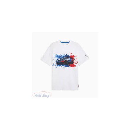  BMW PUMA MMS ESS Autós Grafikus Férfi Póló kerek nyakú pamutpóló 632912-02