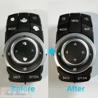 BMW CiC iDrive multimédia gombsor matrica szett E84 E70 E71 E81 E82 E87 E88 E90 E91 E92 E93 E60 E61, Szervíz alkatrész 64119236778