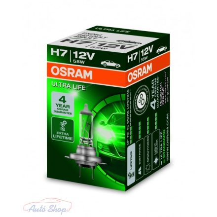 Osram Ultra Life PX26d 64210ULT H7 Izzó , Villágítás