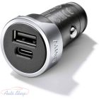 Gyári BMW DUAL USB szivargyújtós töltő BMW szerelmeseinek, Autórajóngóknak 65412458286