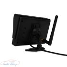 Professzionális autós tolatókamera, vezeték nélküli tolatókamera, 4,3 hüvelykes monitor, vízálló