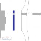 BMW G30 , G31 NYOMTÁVSZÉLESÍTŐ SZETT (2DB) CSAVAROKKAL 40 MM, 5X112, 66,6
