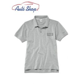 BMW logós férfi galléros póló